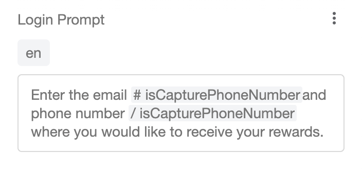 Screenshot showing >