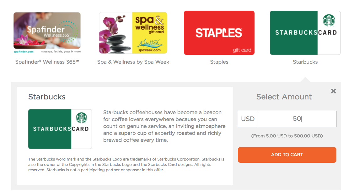 Screenshot showing If they want, the user can distribute their funds across multiple cards.