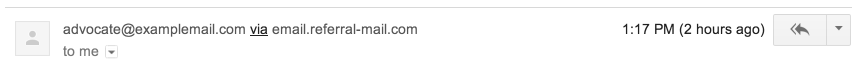 Screenshot showing In the above example, the SPF and DKIM protection applies to the Extole email domain "email.referral-mail.com". Email systems like Gmail will display this...