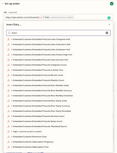 Screenshot showing Make sure to save your new action. The screenshots below will guide you through the process.