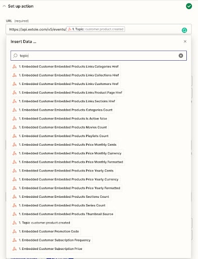 Screenshot showing Make sure to save your new action. The screenshots below will guide you through the process.