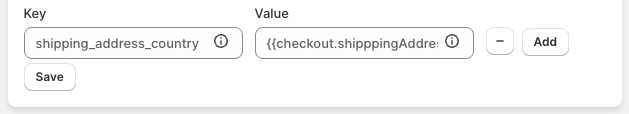 Screenshot showing If you want to track additional data that is specific to your business, you can indicate custom key-value pairs. For example, you might want to track the...