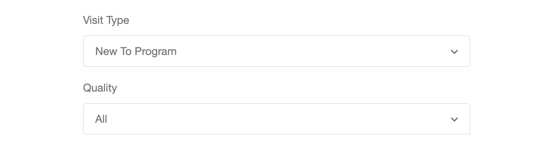 Screenshot showing Advocate events such as Promotion Clicks, Shares, or Share Clicks will use the All visit type, as it’s an event that you would want to track every time it’s...
