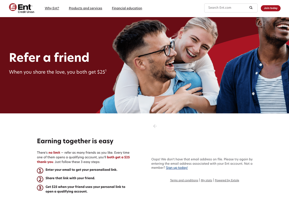 Screenshot showing VIP or partner-only campaigns