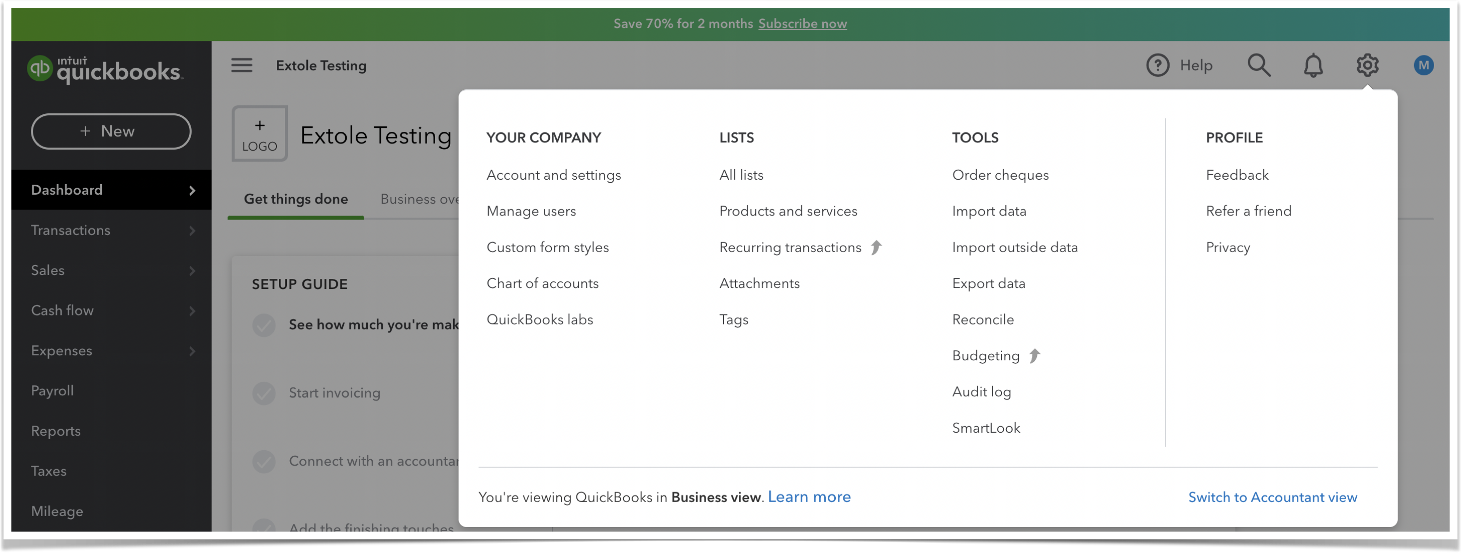 Screenshot showing Your customers may expect to have this type of program always available in their My Account center. Add a tag or link to ensure the program is easy to find.