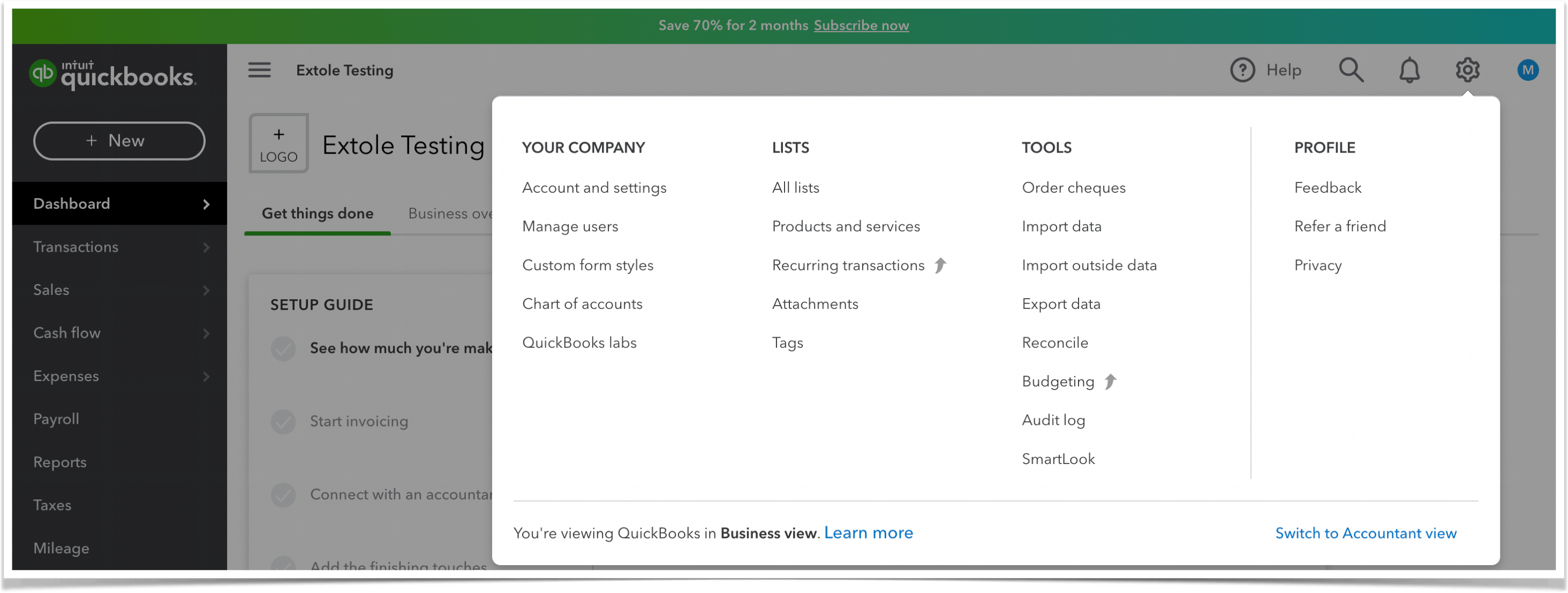 Screenshot showing Your customers may expect to have this type of program always available in their My Account center. Add a tag or link to ensure the program is easy to find.