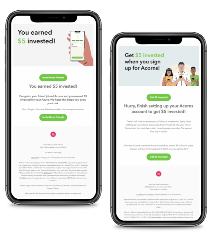 Screenshot showing For example, you may want to know if changing the subject line of your Share Email can positively impact your open rate. In this case, it could make sense...