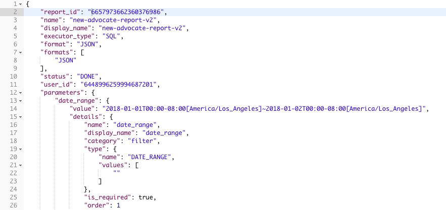Screenshot showing A successful output will look like this