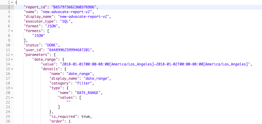 Screenshot showing A successful output will look like this