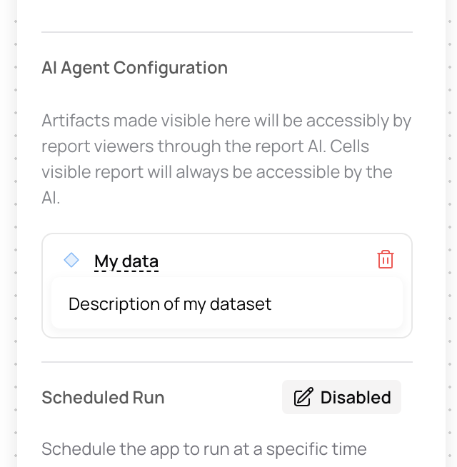 Configuring Analyst Agent