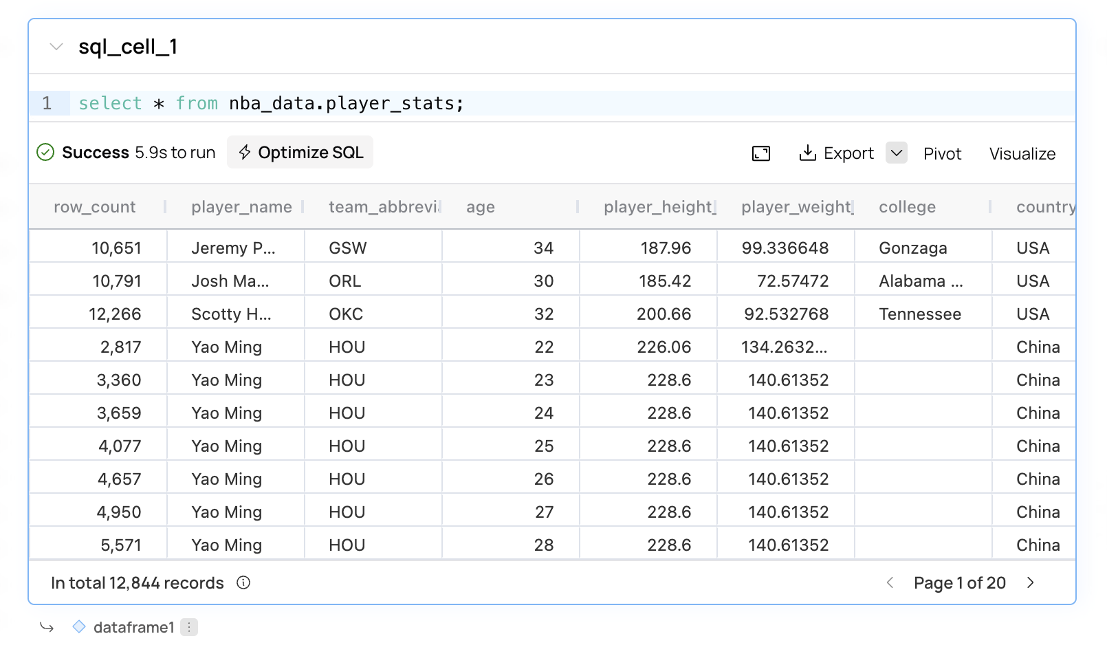 sql_to_python_dataframe