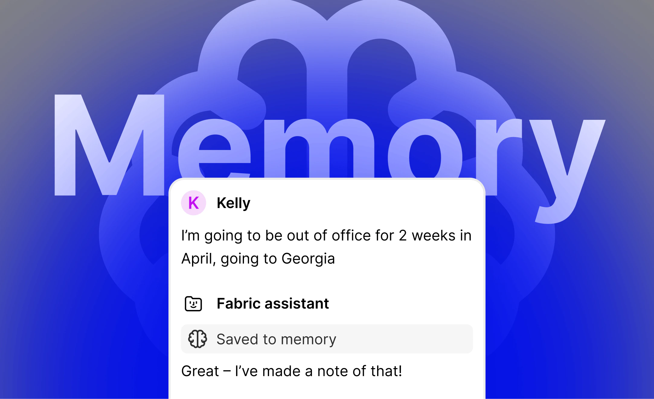 Memory Feature Visual C Memory Feature Visual C