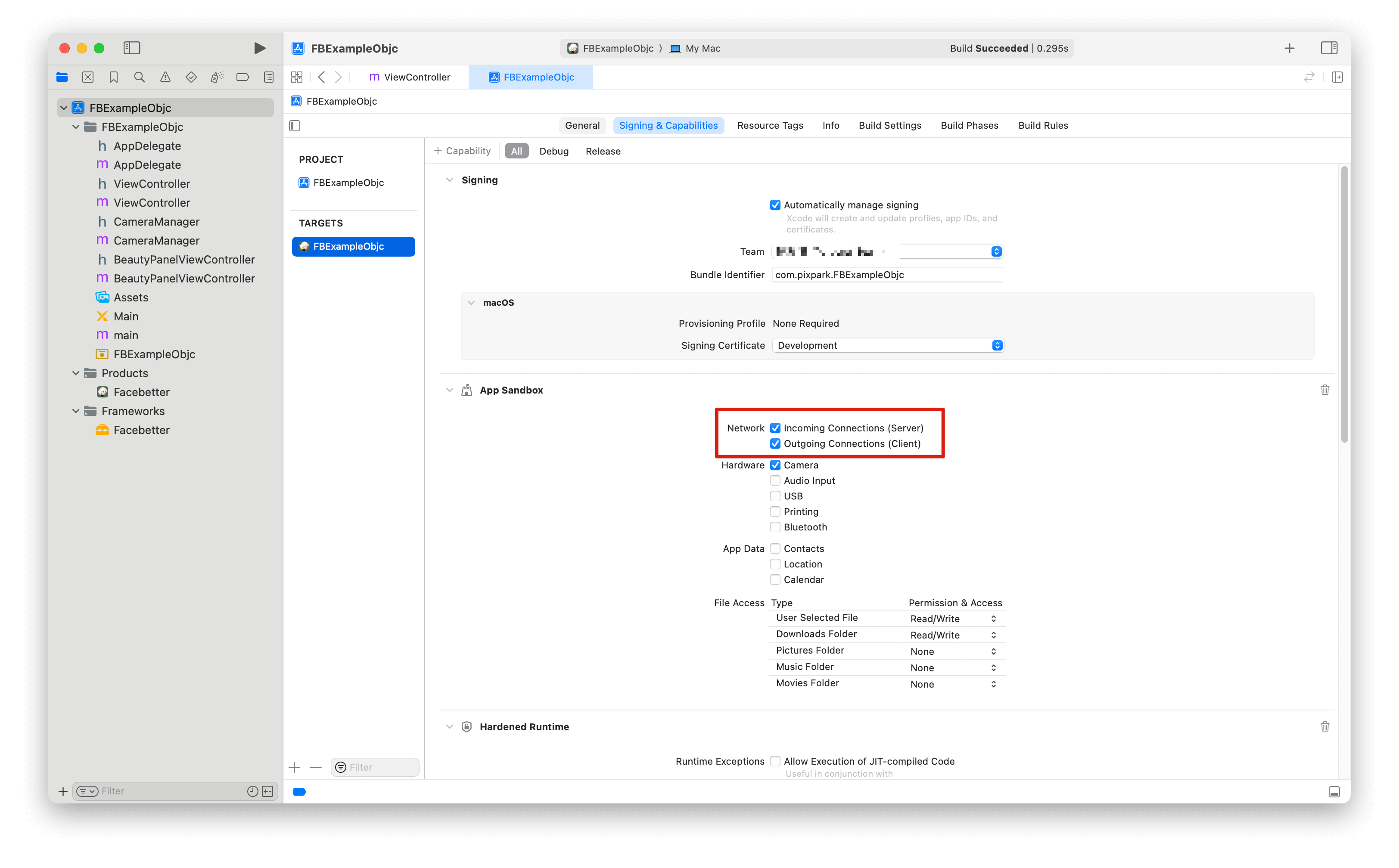 Xcode Signing