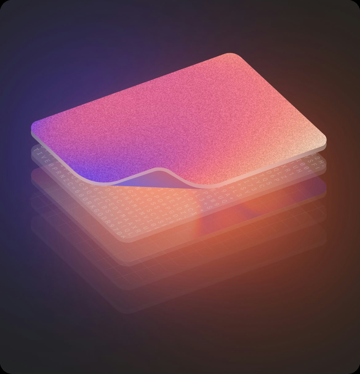 Factified documents illustration