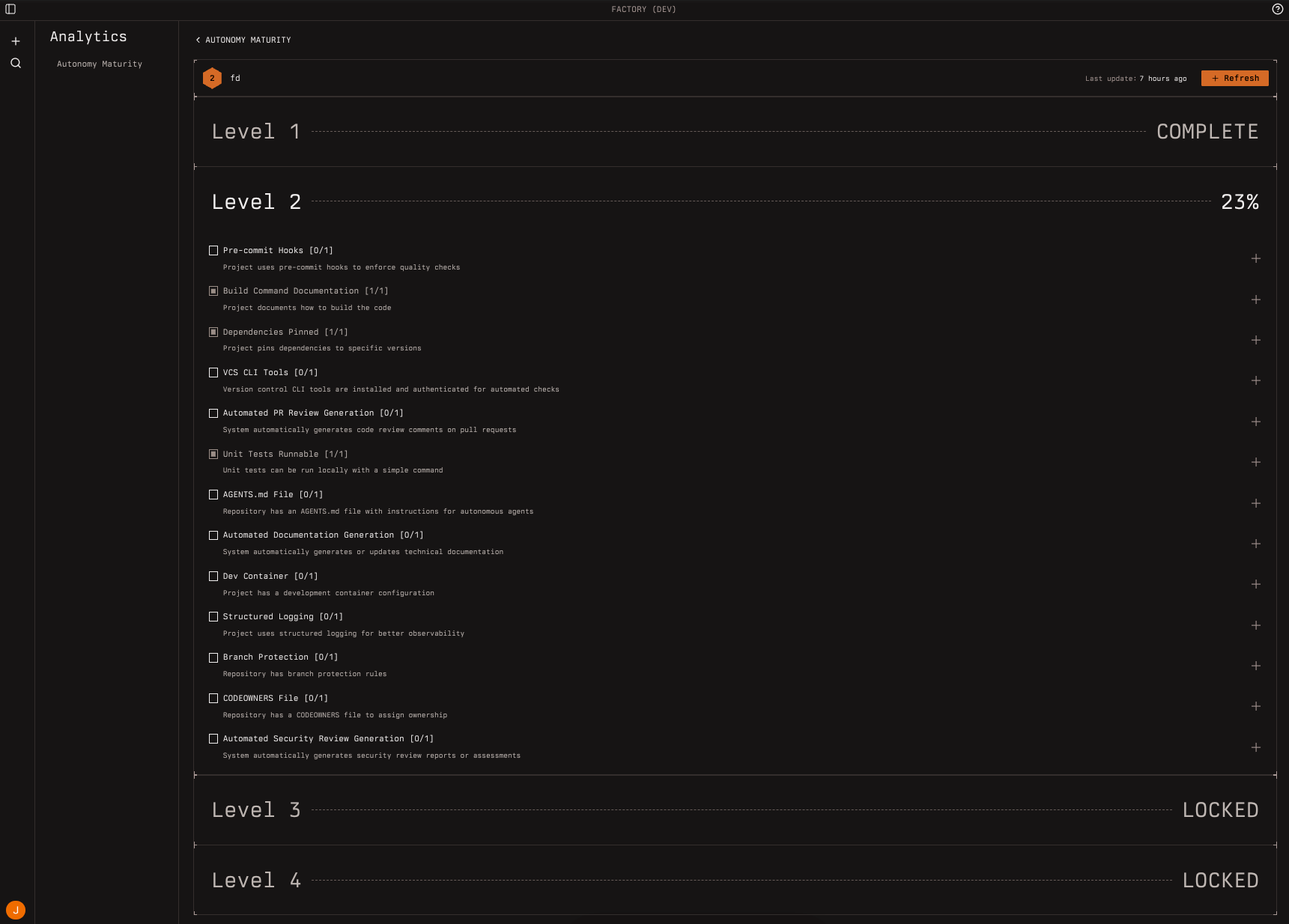 Repository Detail Page