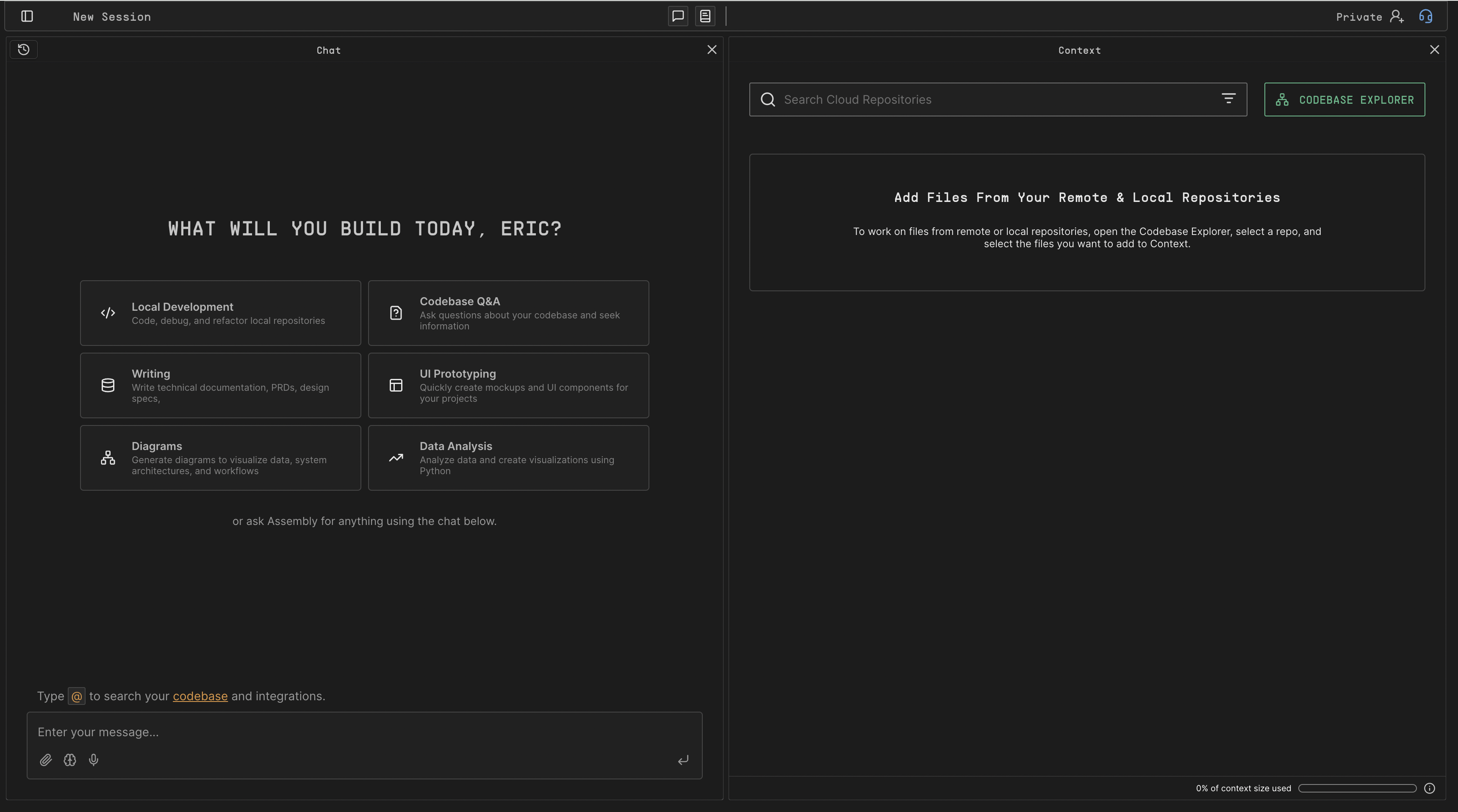 Assembly Session Overview