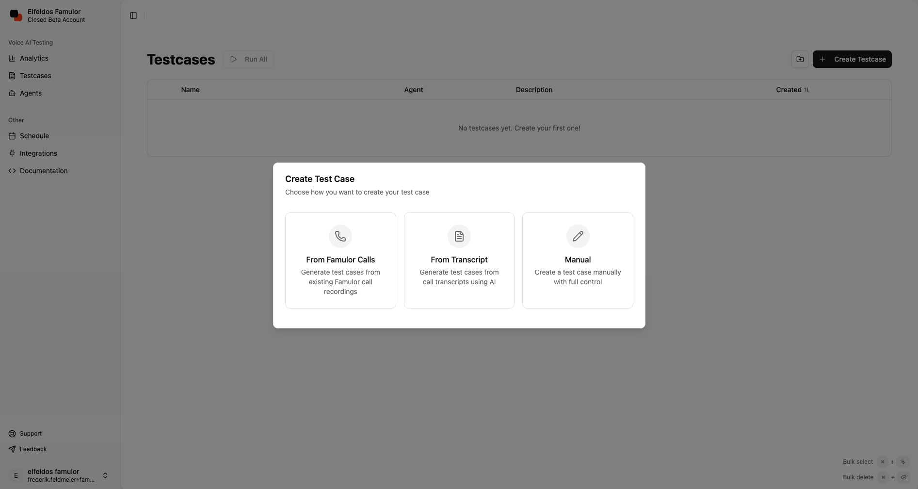 Import or Manual Creation of Assistants