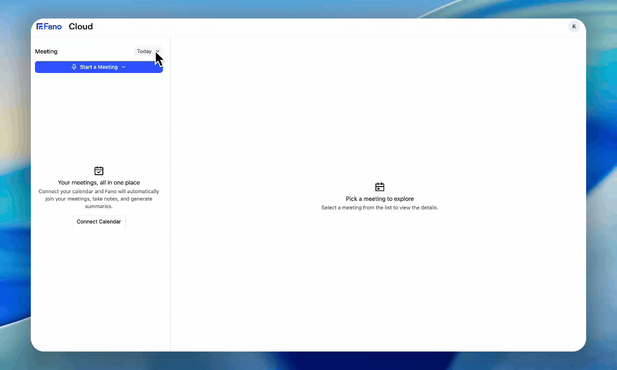 Dashboard walkthrough