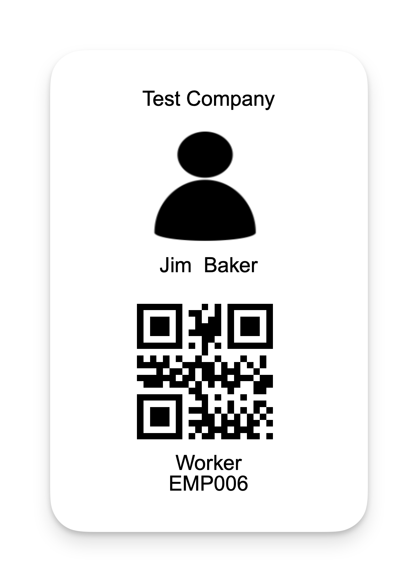 Downloaded badge preview