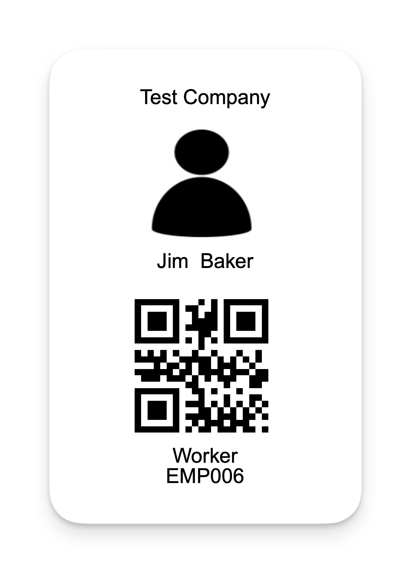 Downloaded badge preview