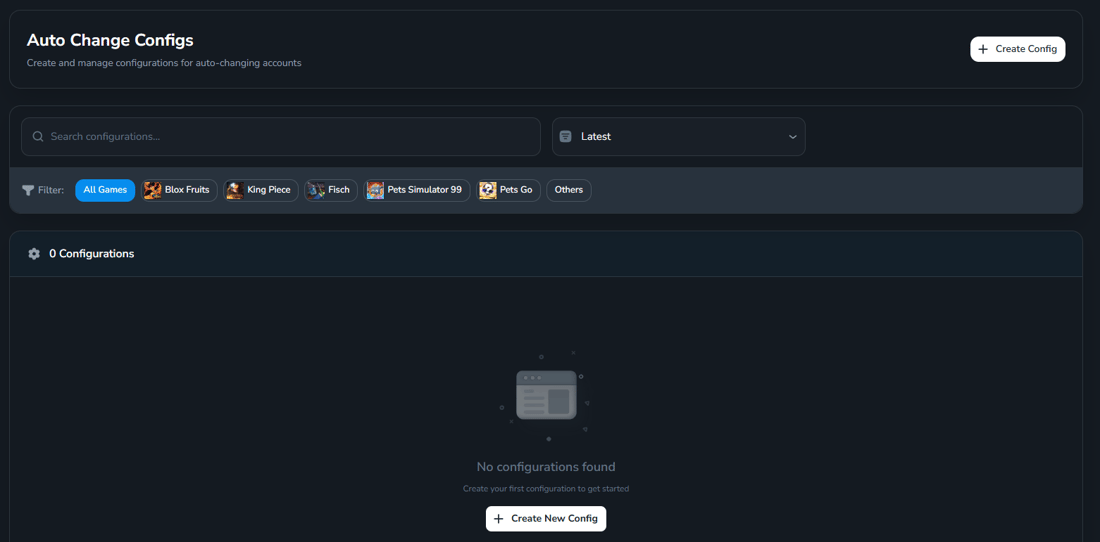 Auto Change Program Create Auto Change Config - FarmSync Docs