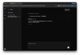 Chatting with a Horizon Agent