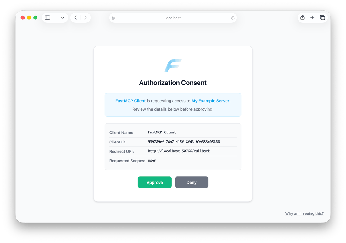 OAuth Proxy - FastMCP