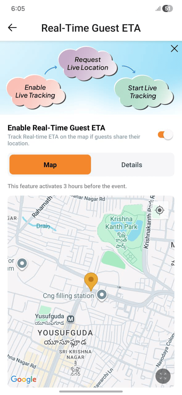 Guest ETA screenshot