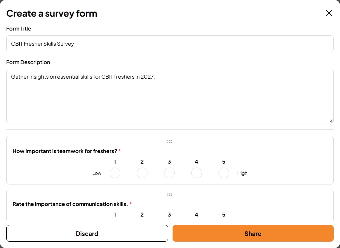 Circle Survey Generated 1 Circle Survey Generated 1