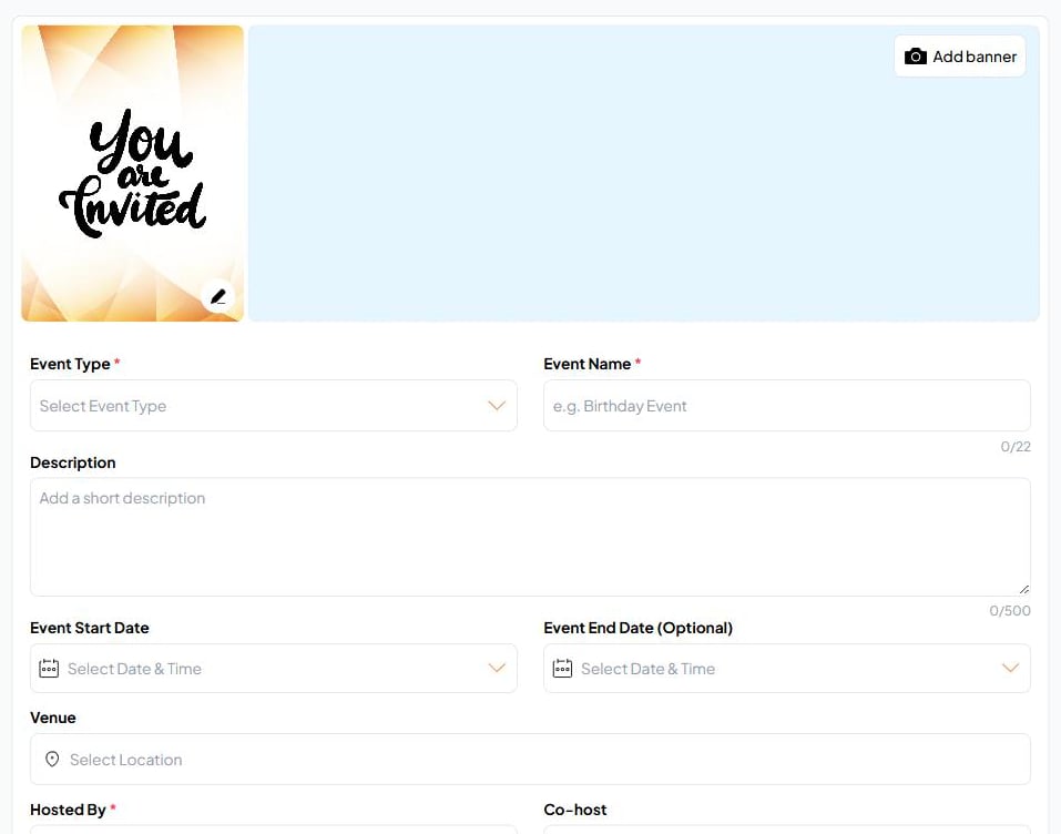 Ev Create Event 1 Ev Create Event 1