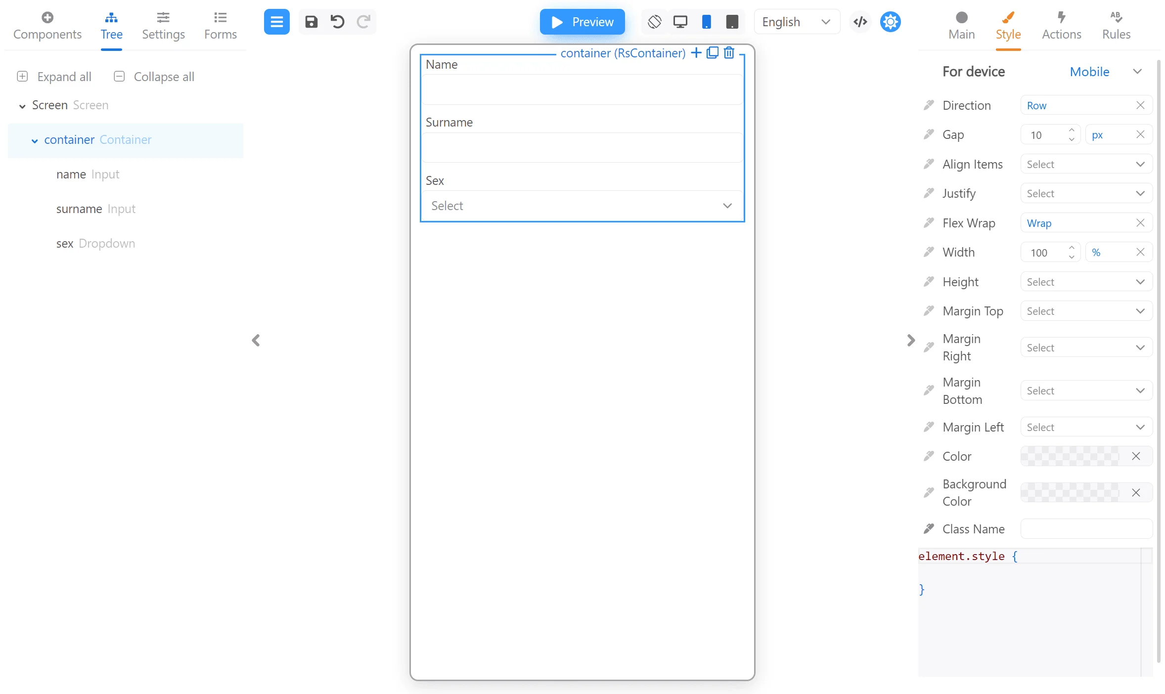 Adaptive layout 04