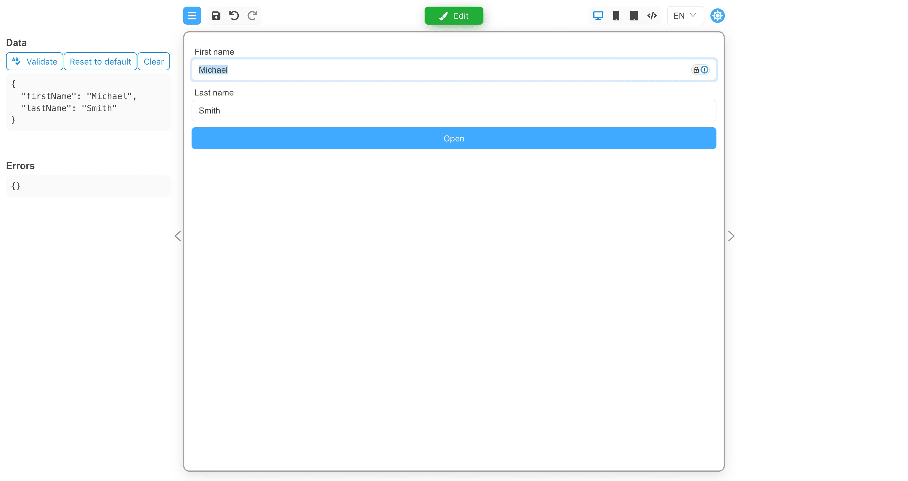 Modal components
