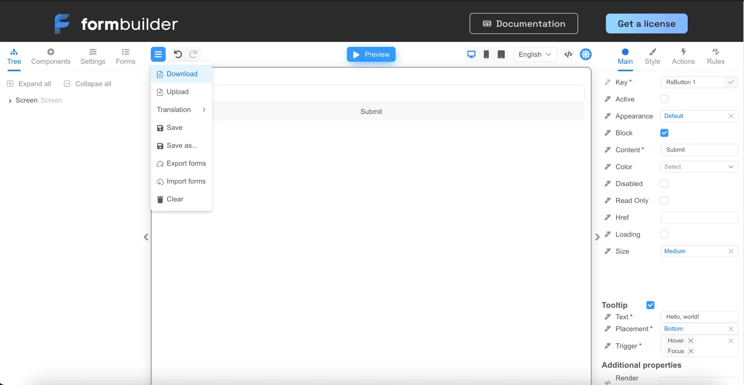 Form's JSON 01