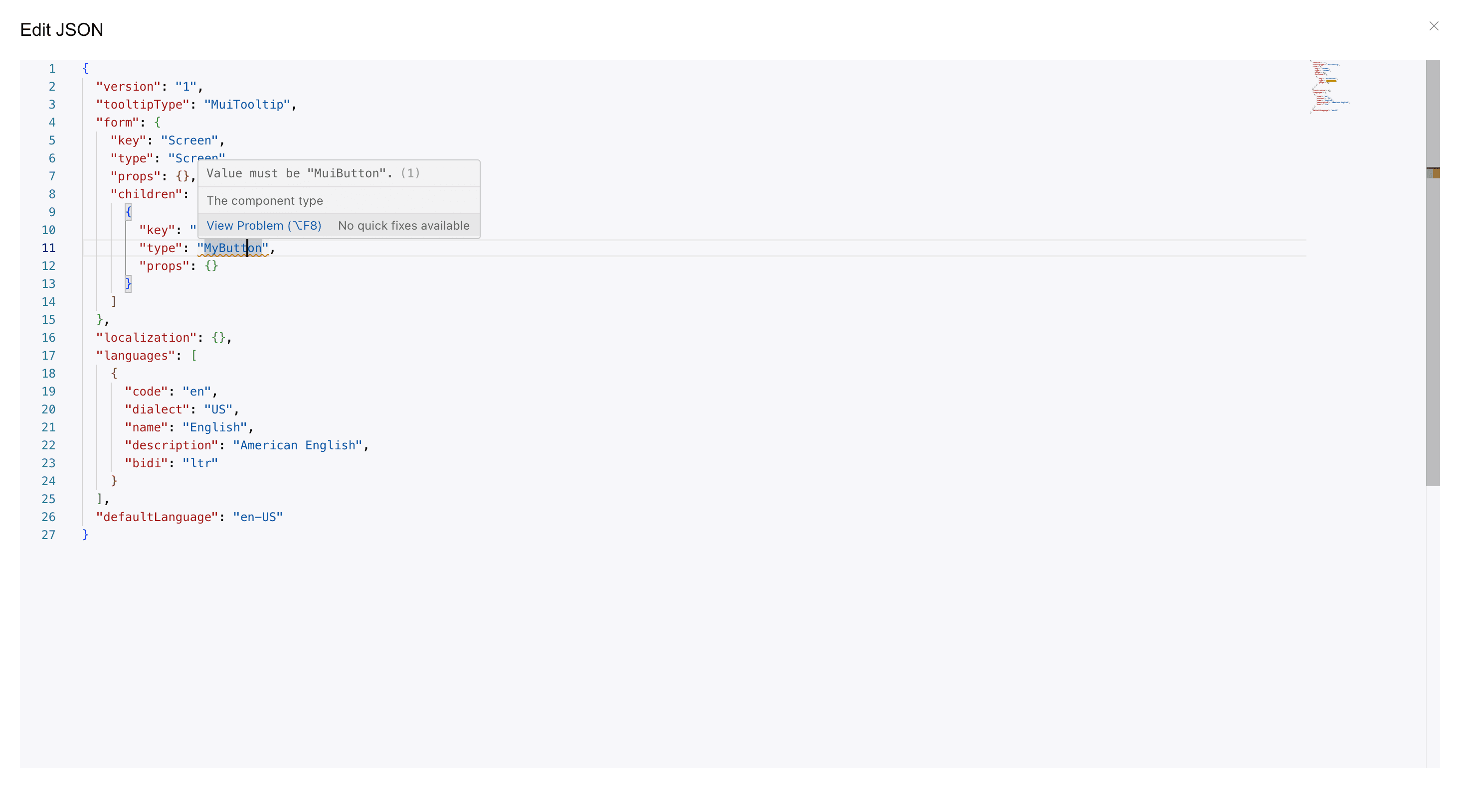 Form's JSON 06