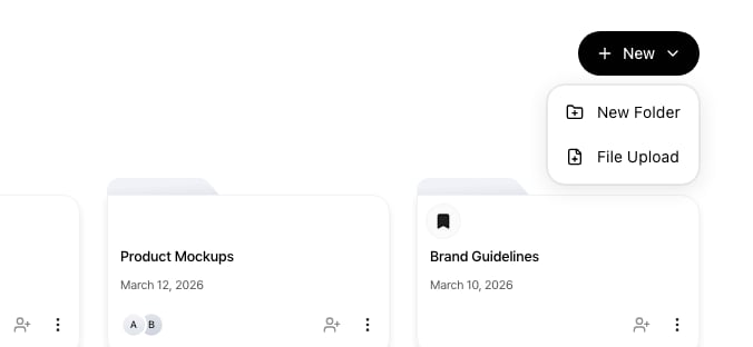 Create menu