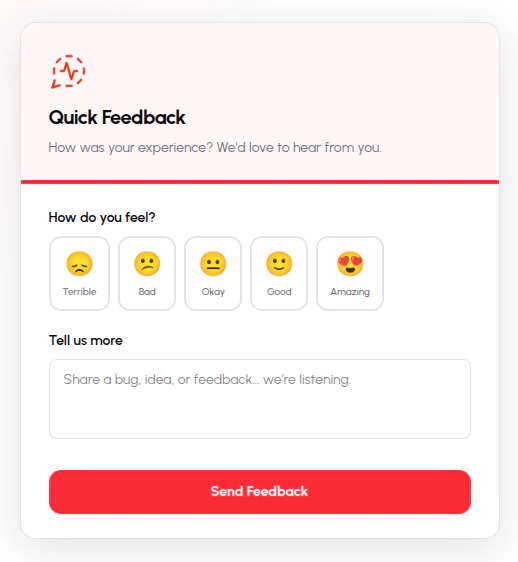 Feedaura Widget Preview