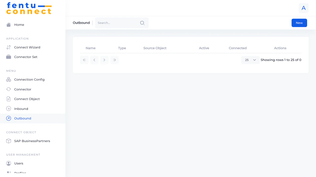 Outbound Connection List