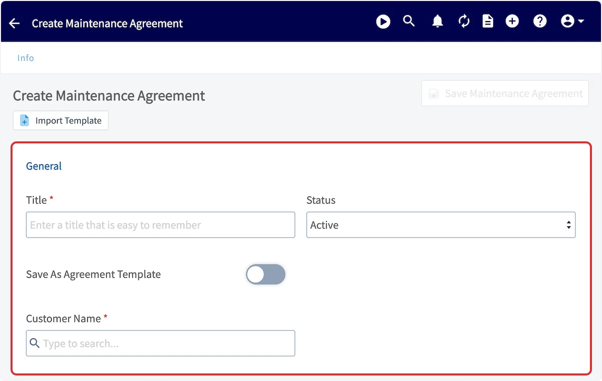 Click on General…