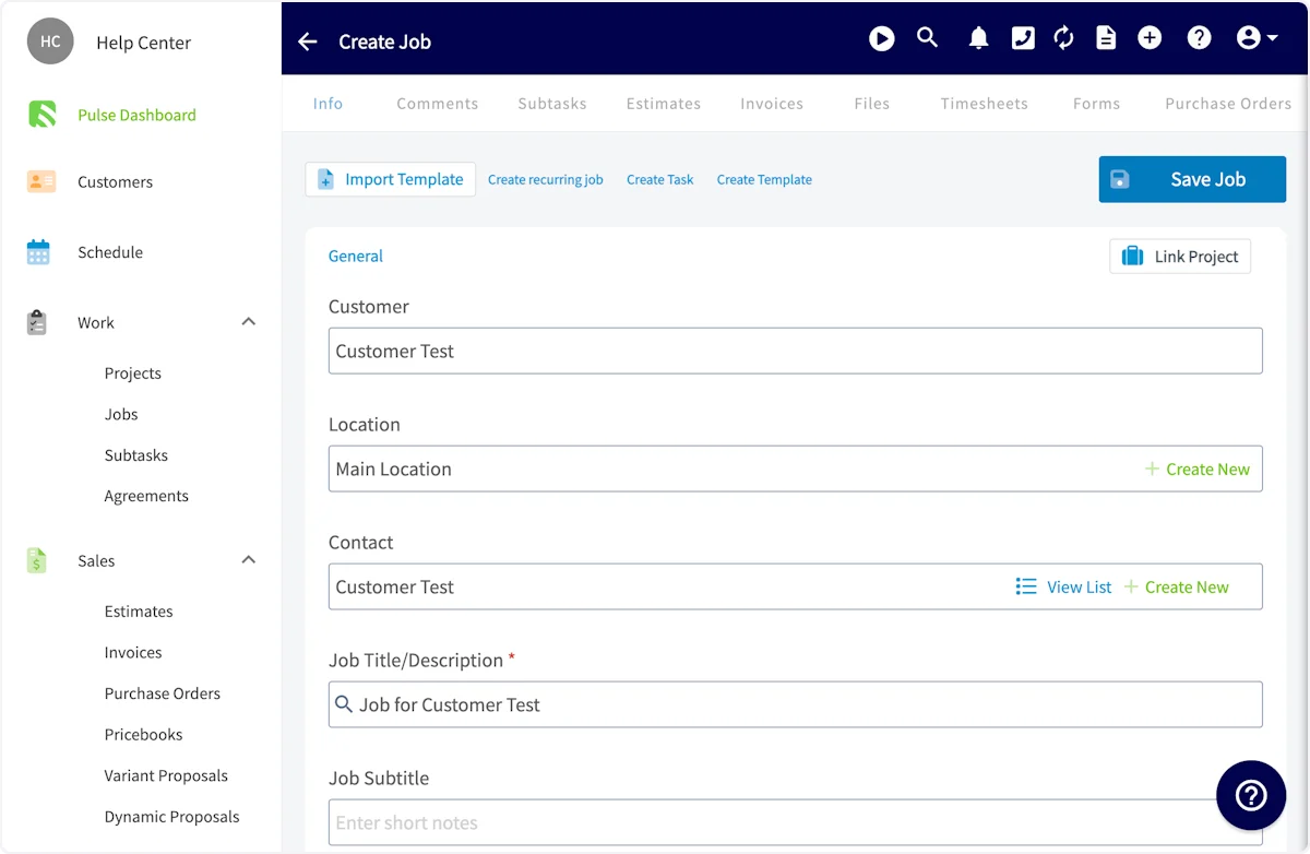 Click on General…