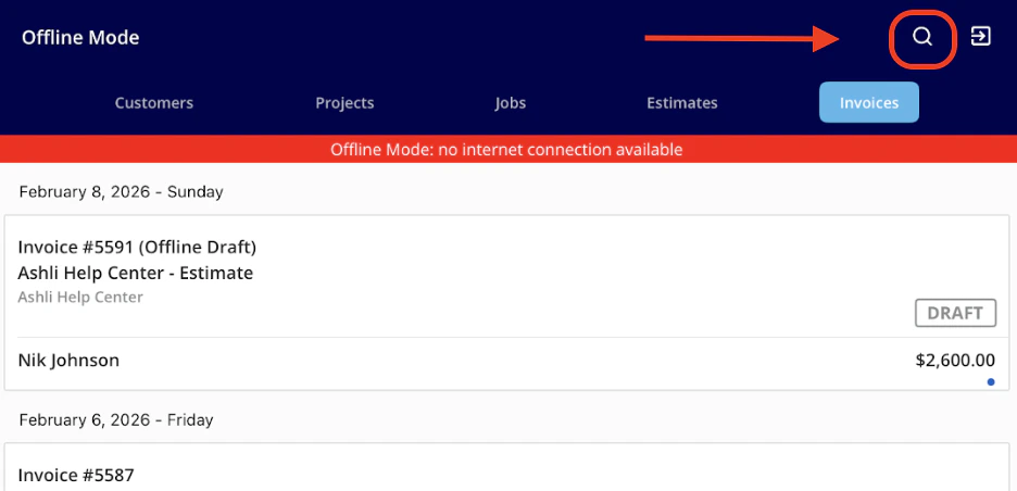 13664579-estimates-invoices-offline-mode screenshot 3