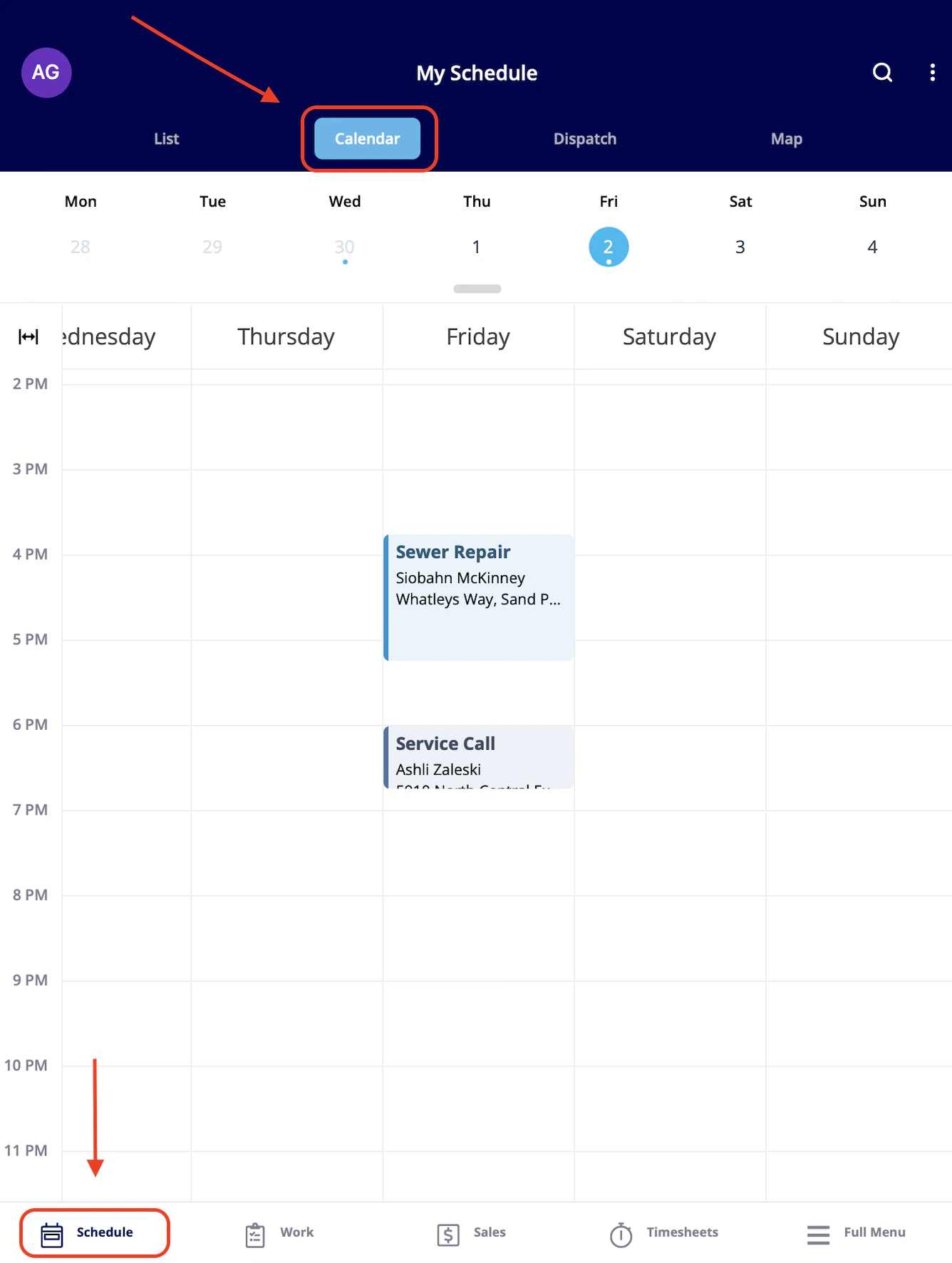 6167243-mobile-app-overview-service-agents screenshot 4