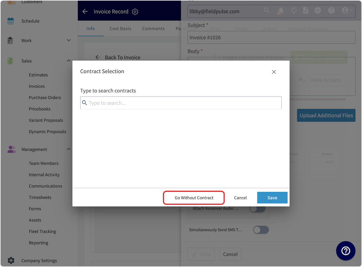 Click on Go Without Contract