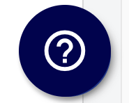 Live chat icon — a navy circular button with a white question mark, shown in the bottom-right corner of the FieldPulse web app