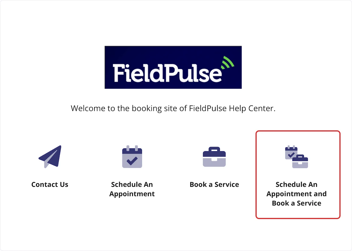 Click on Welcome to the booking site of FieldPulse Help Center.…