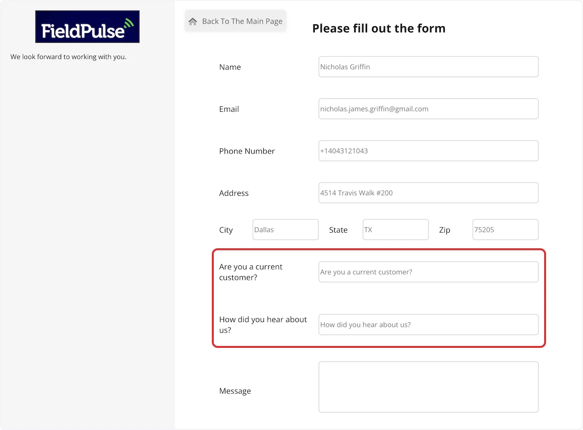 Click on Are you a current customer?