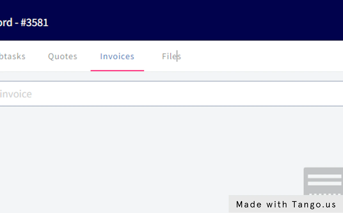 Click on Files