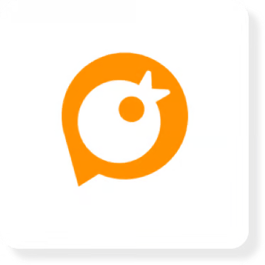 CHIIRP orange speech-bubble logo mark