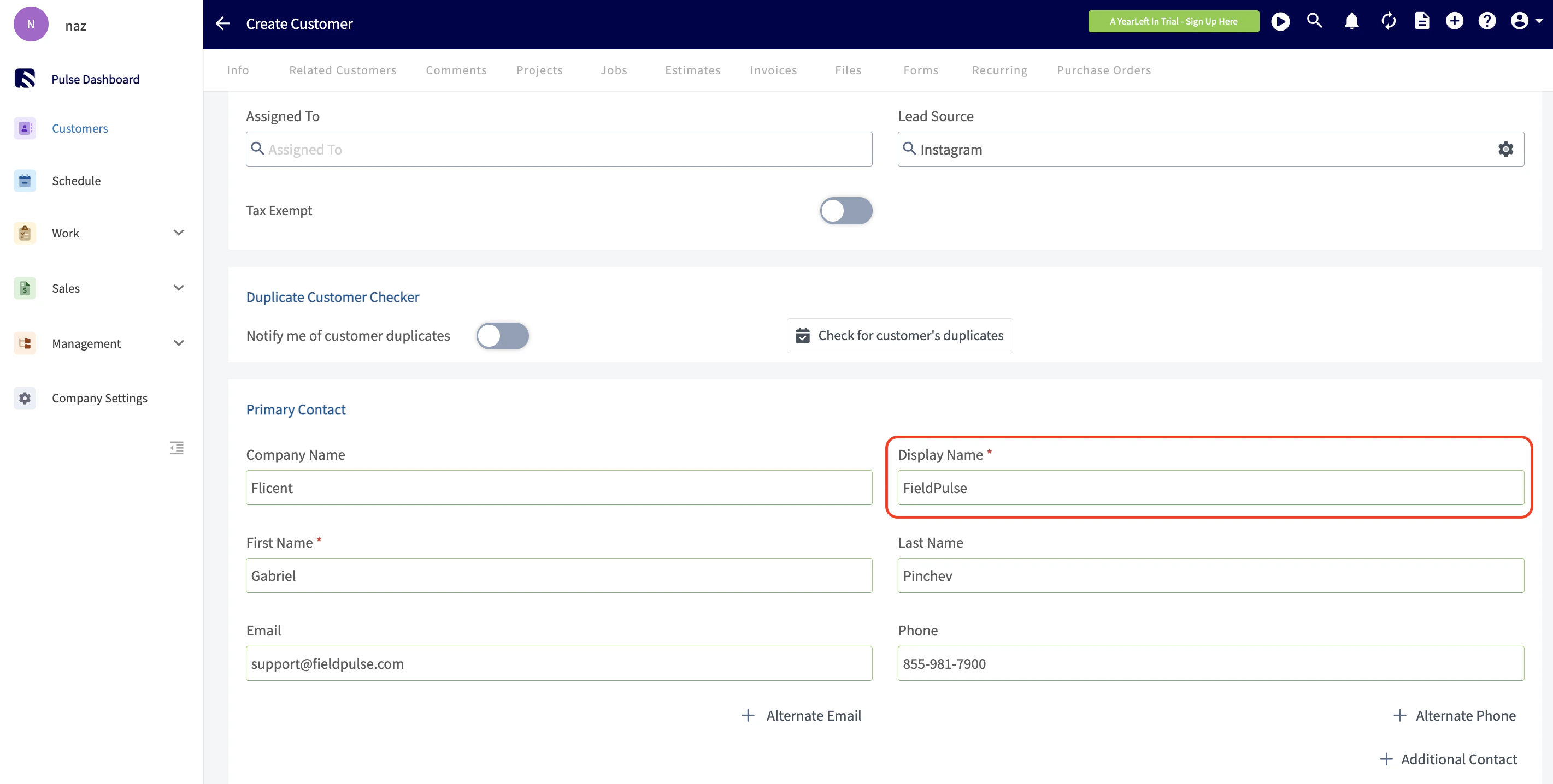 11786270-default-customer-name-preference screenshot 2