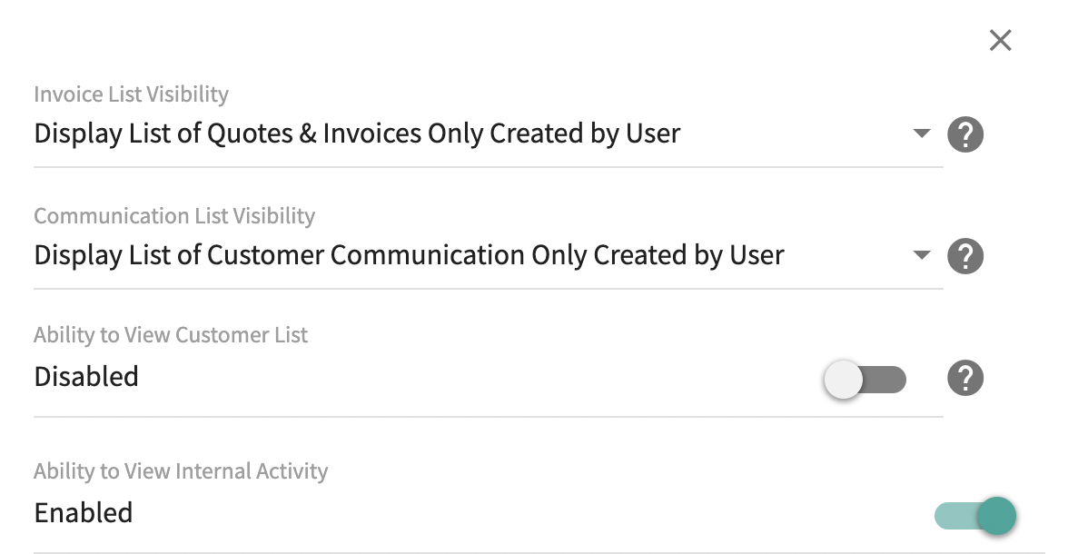 Adjusting a manager's internal activity feed permission in Company Settings