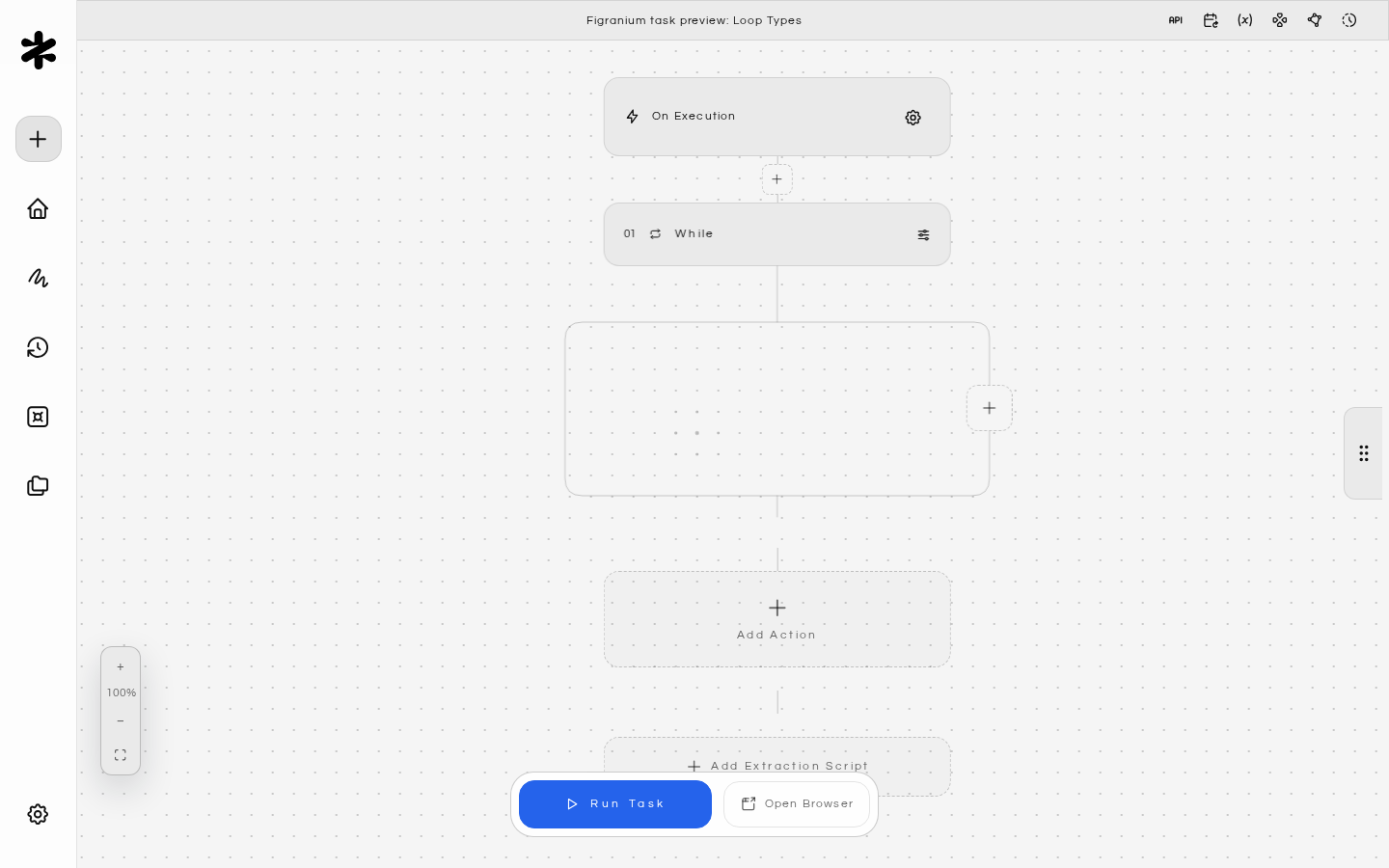 Figranium task preview: Loop Types